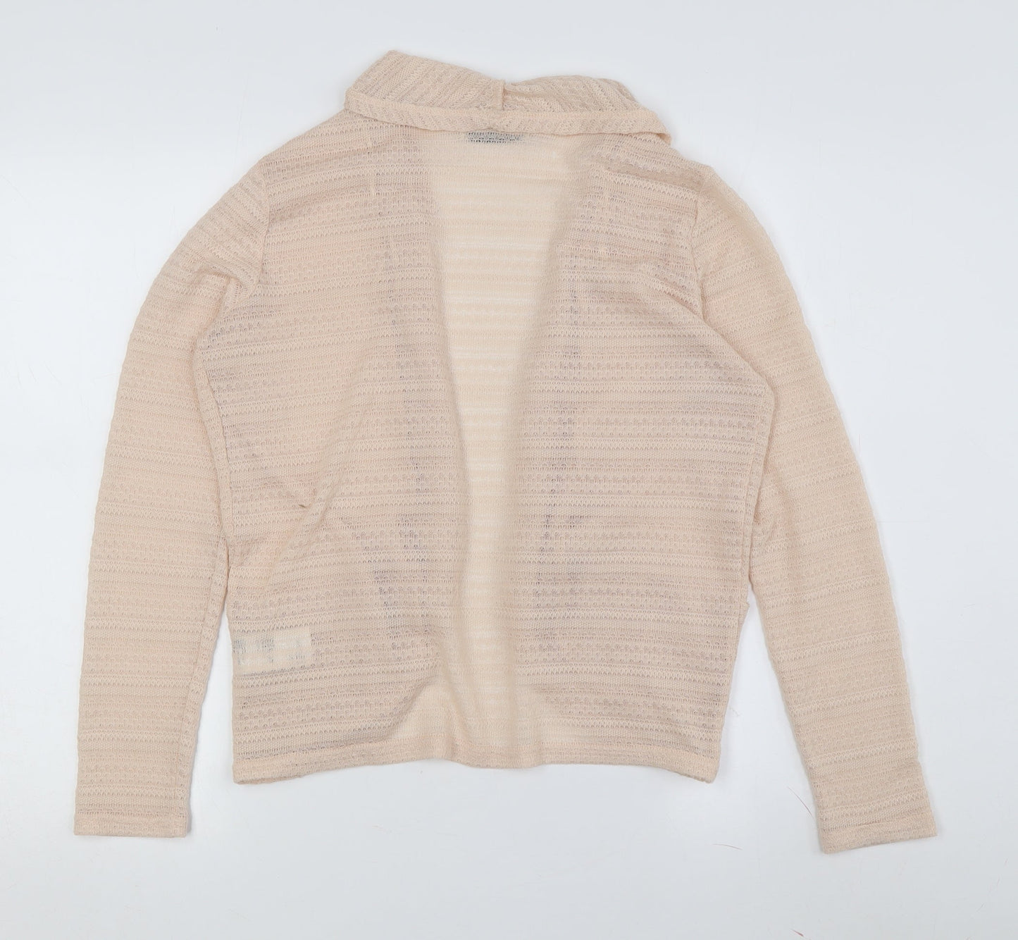 Womens UK Size S Oasis Beige Cardigan Jumper
