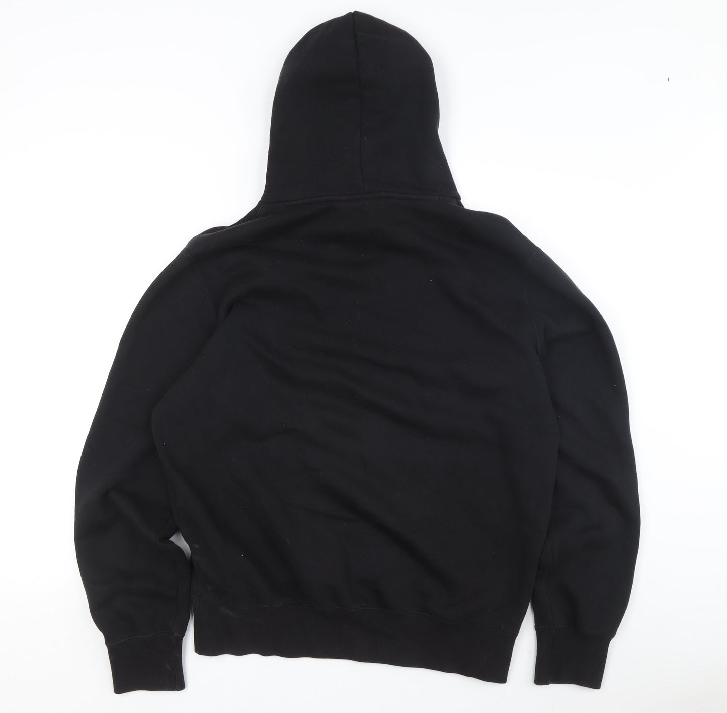 Unisex Adults UK Size L Champion Black Pullover Hoodie