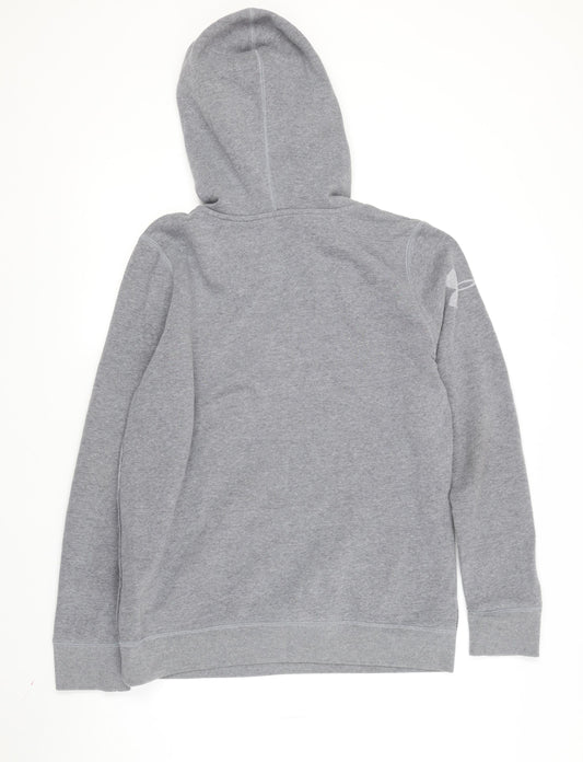 Under Armour Men's Grey M Pullover Hoodie with Logo
