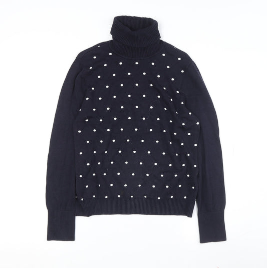 Womens UK Size 12 Peter Hahn Blue Jumper Jumper