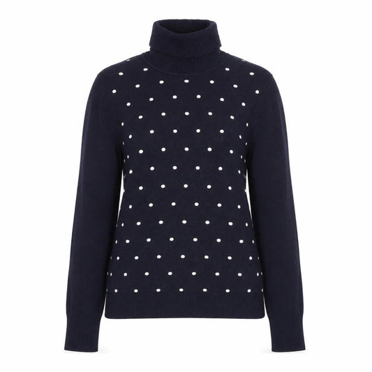 Womens UK Size 12 Peter Hahn Blue Jumper Jumper