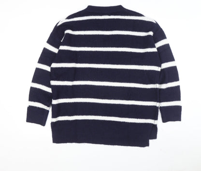 Womens UK Size 12 JD Williams Blue Pullover Jumper