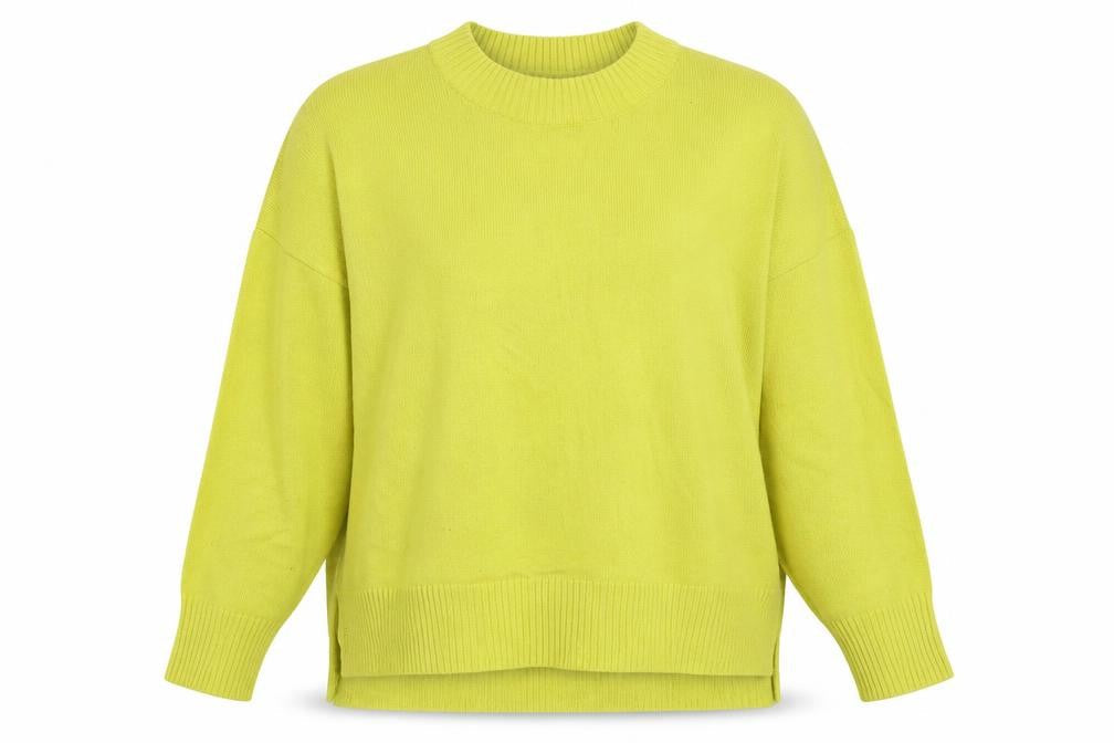 Womens UK Size M H&M Yellow Pullover Jumper