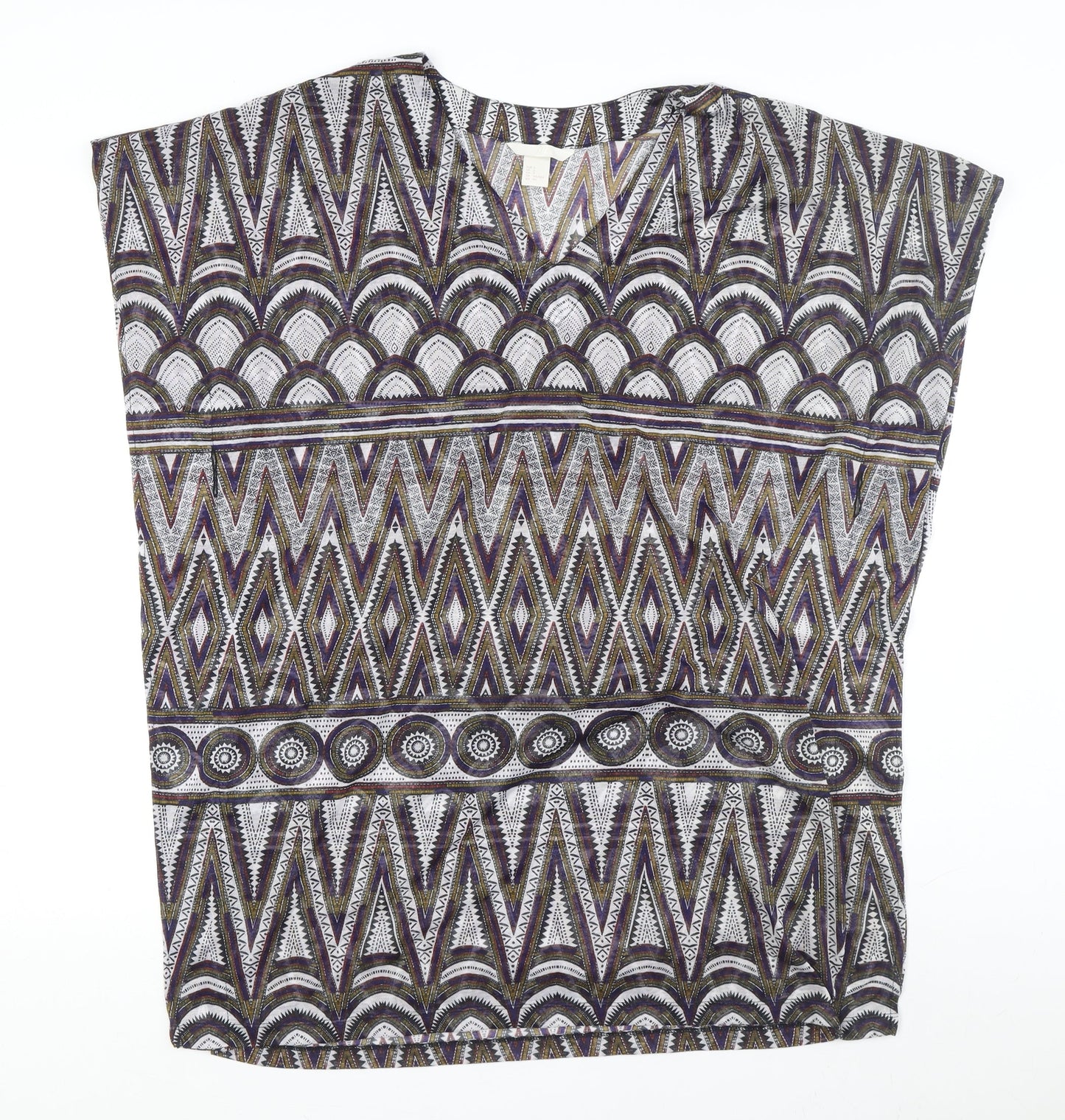 Womens UK Size 12 H&M Multicoloured  Blouse