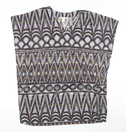 Womens UK Size 12 H&M Multicoloured  Blouse