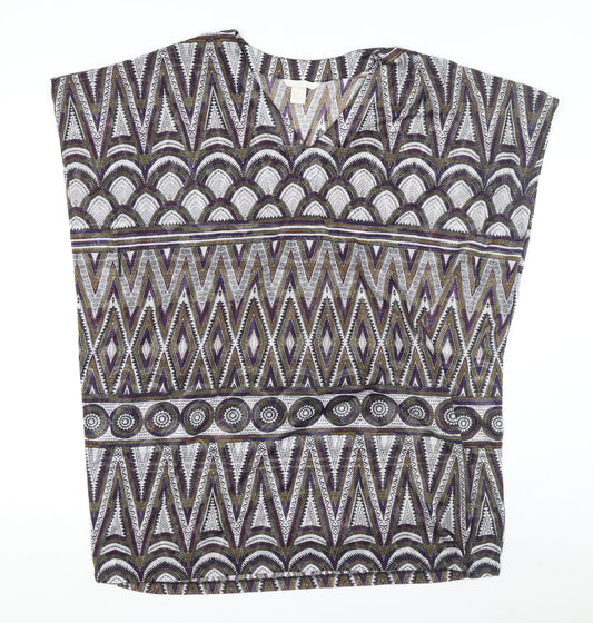 Womens UK Size 12 H&M Multicoloured  Blouse