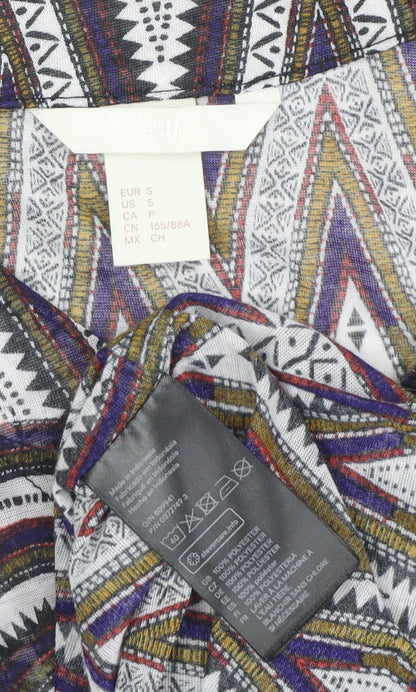 Womens UK Size 12 H&M Multicoloured  Blouse