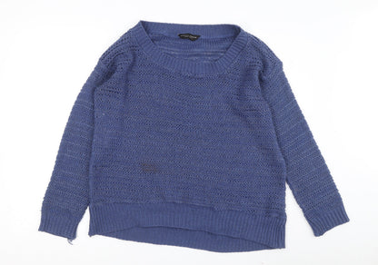 Womens UK Size L Dorothy Perkins Blue Pullover Jumper