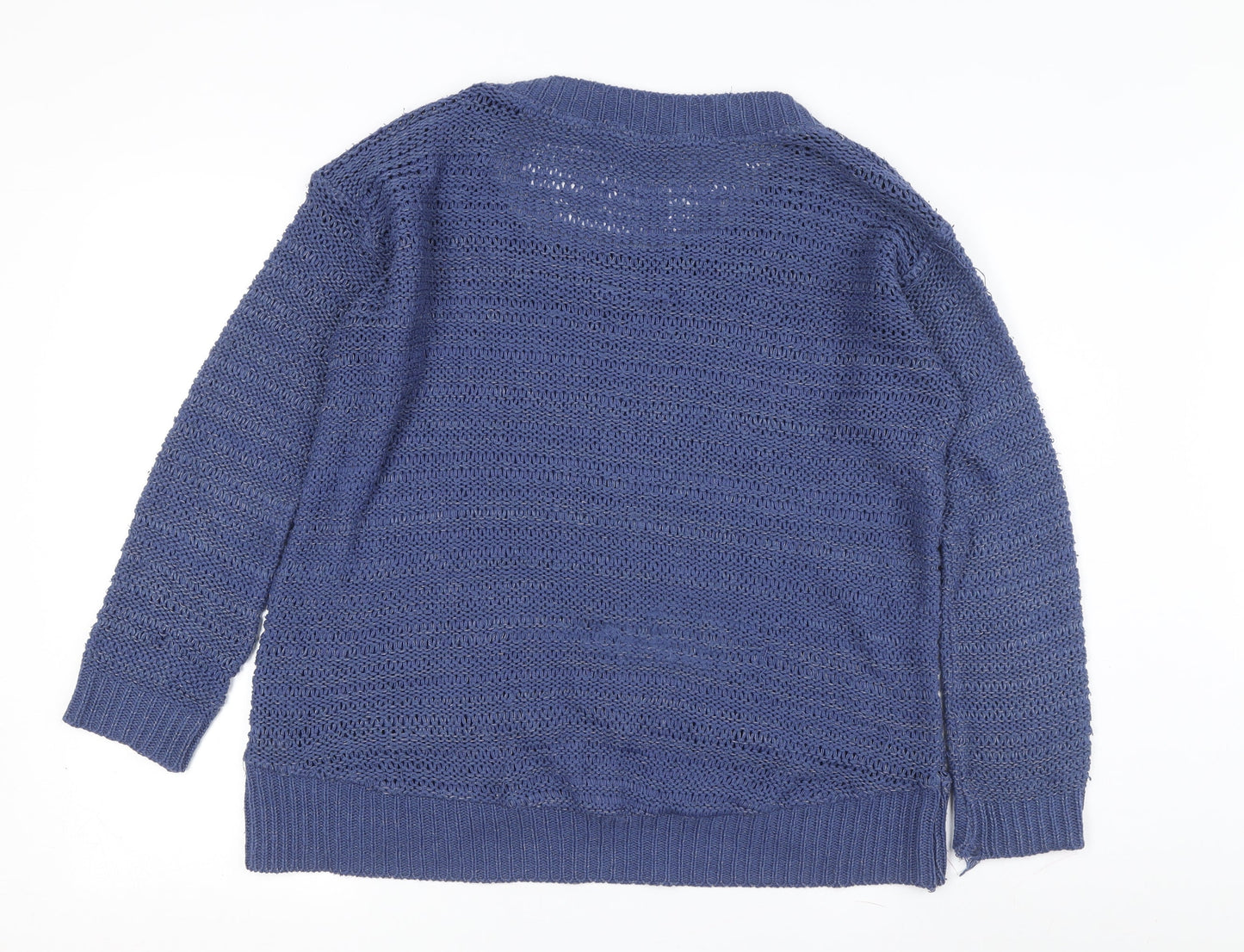 Womens UK Size L Dorothy Perkins Blue Pullover Jumper