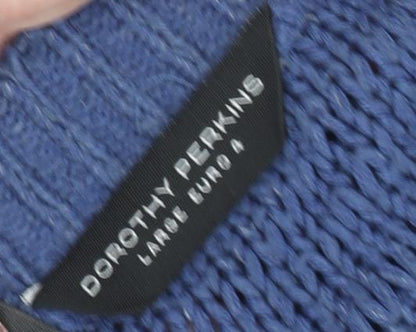 Womens UK Size L Dorothy Perkins Blue Pullover Jumper