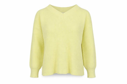 Womens UK Size M NEXT Yellow Pullover Jumper