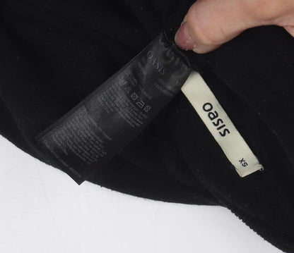 Womens UK Size XS Oasis Black Jumper Jumper