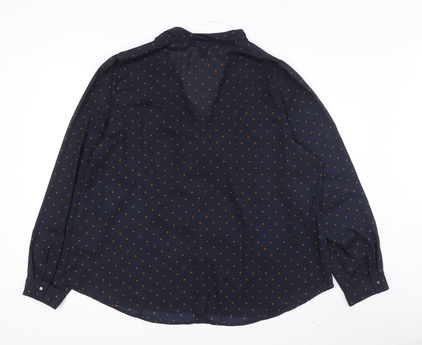 Womens UK Size 24 H&M Blue Basic Blouse