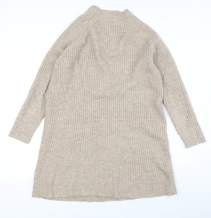 Mango Women's Beige Shift Dress Size 12