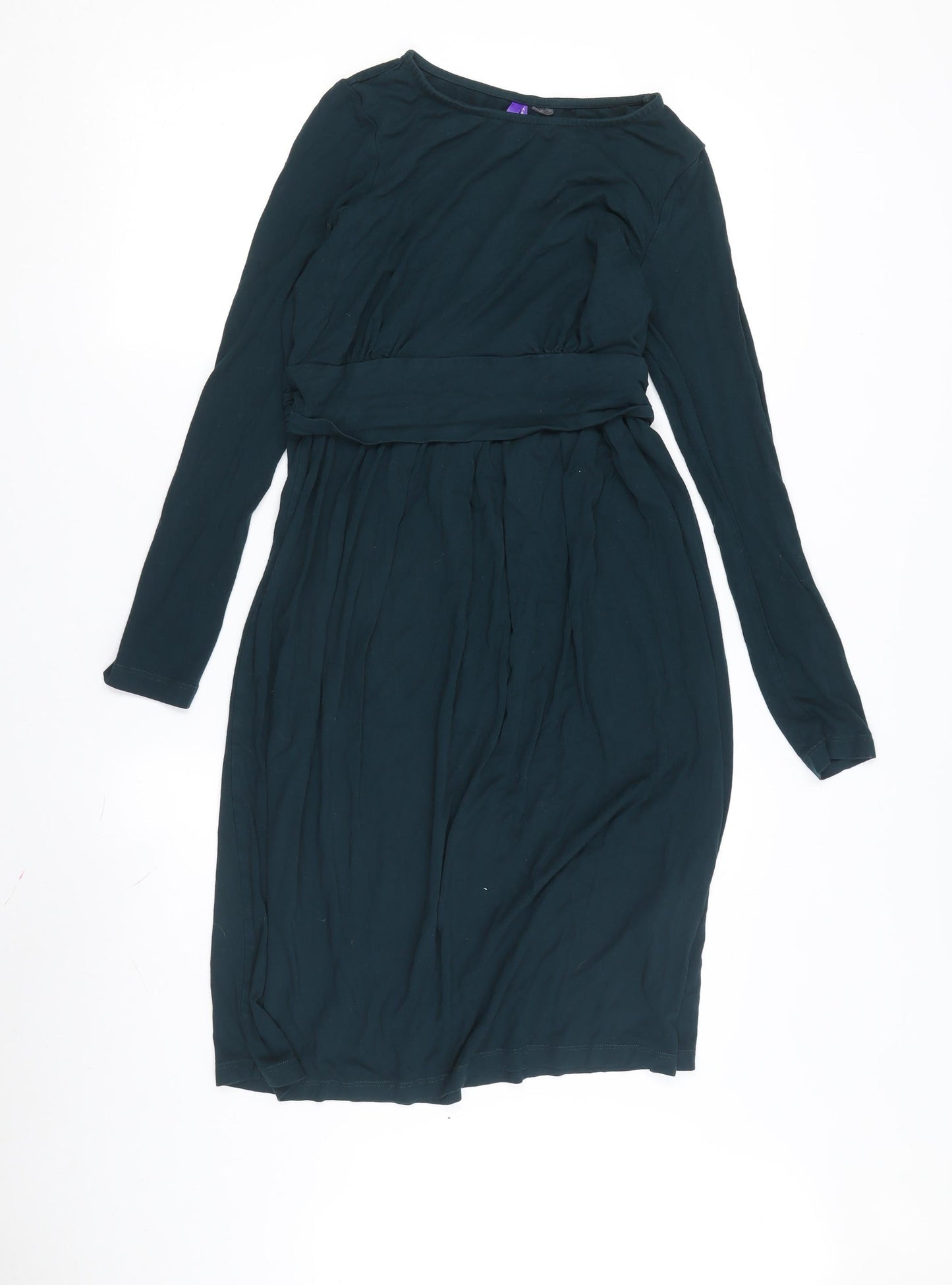 Sapphire Women's Green A-Line Knee Length Dress