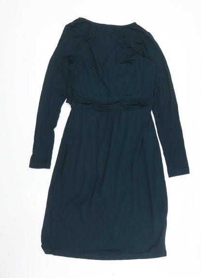 Sapphire Women's Green A-Line Knee Length Dress