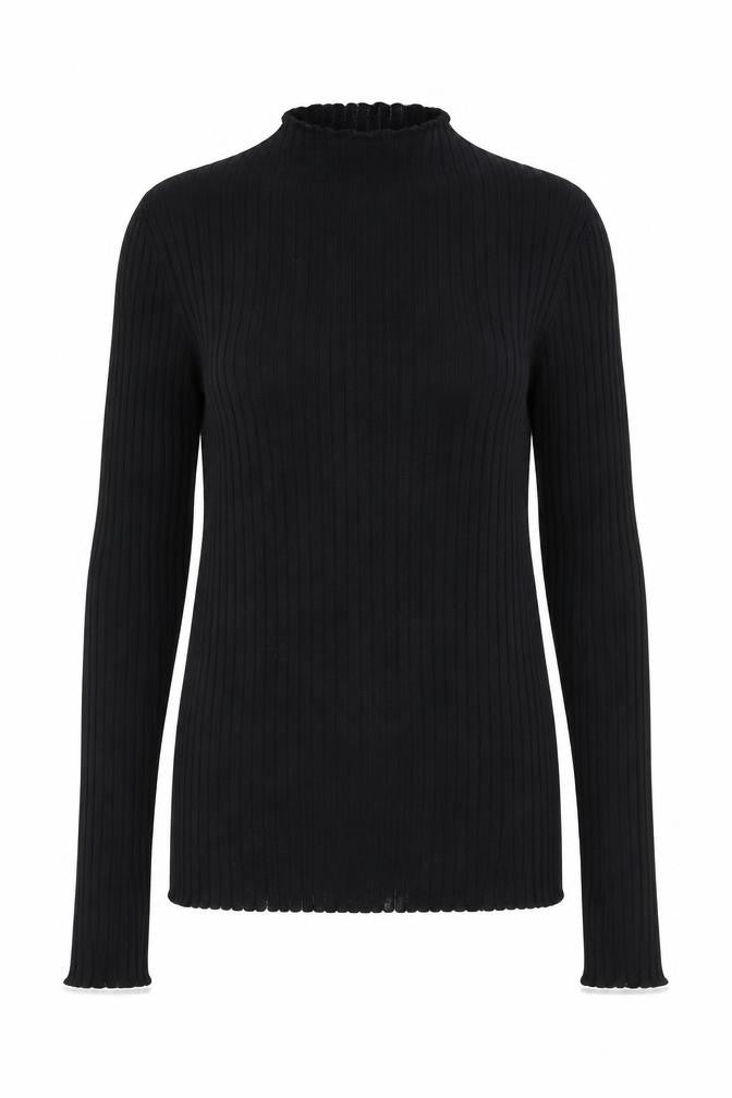 Womens UK Size 16 Warehouse Black Pullover Jumper