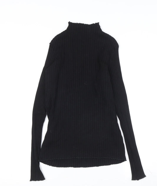 Womens UK Size 16 Warehouse Black Pullover Jumper