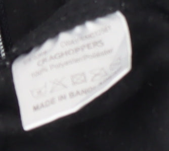 Craghoppers Women's Black 1/4 Zip Hoodie Size 12