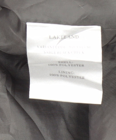 Lakeland Women's Grey Mid-Length Rain Coat Size 12