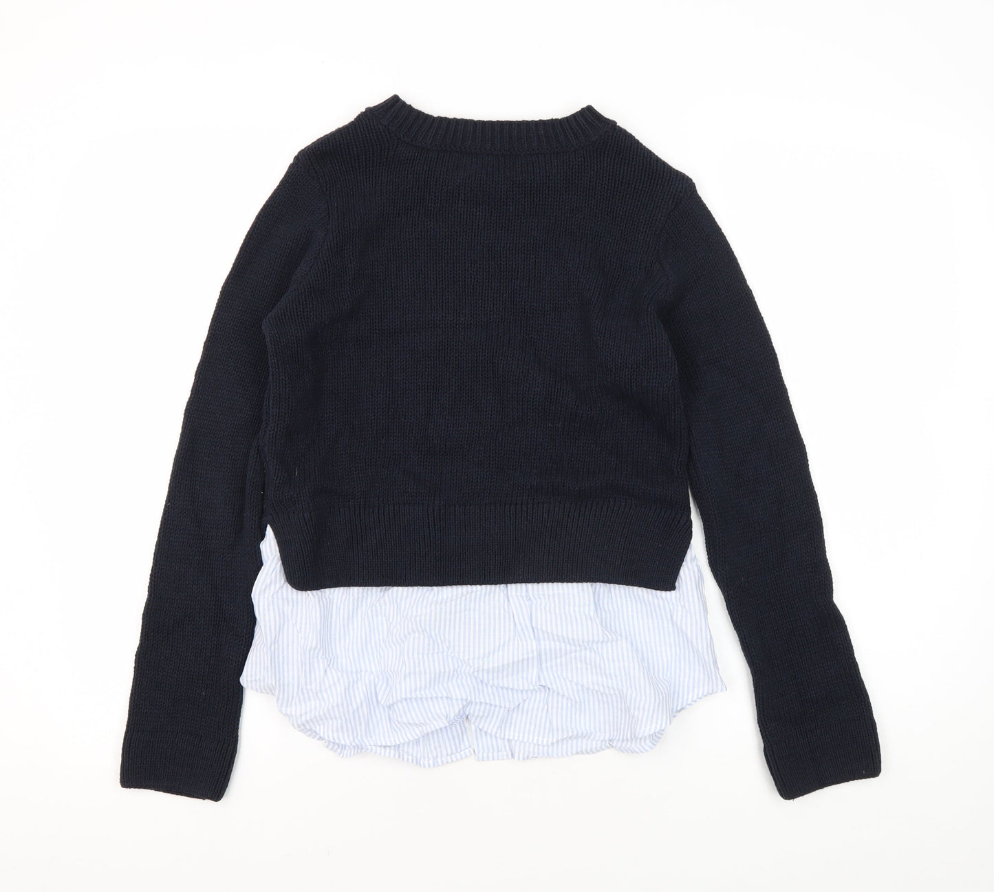 Womens UK Size S Stradivarius Black Pullover Jumper