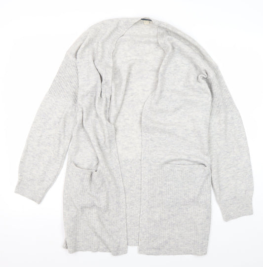 Womens UK Size 8 White Stuff Grey Cardigan Jumper