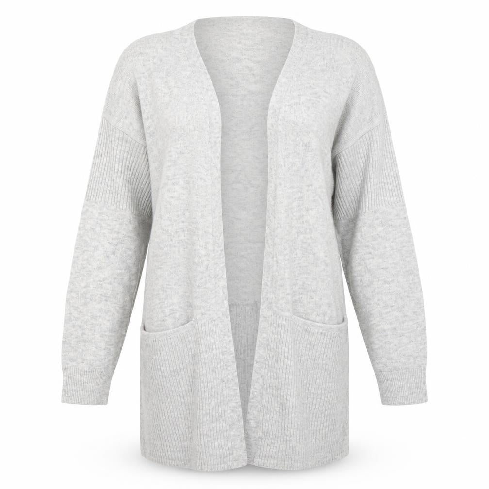 Womens UK Size 8 White Stuff Grey Cardigan Jumper