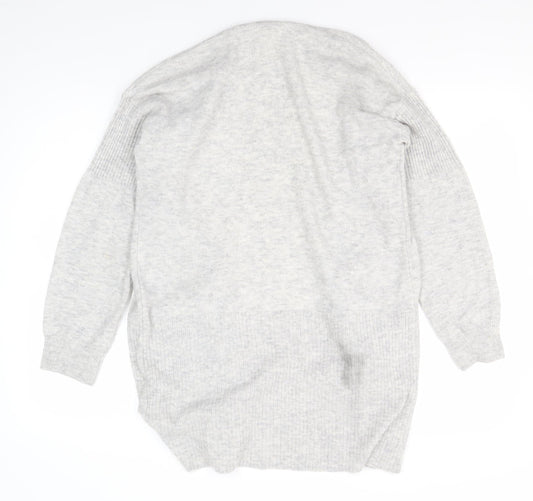 Womens UK Size 8 White Stuff Grey Cardigan Jumper