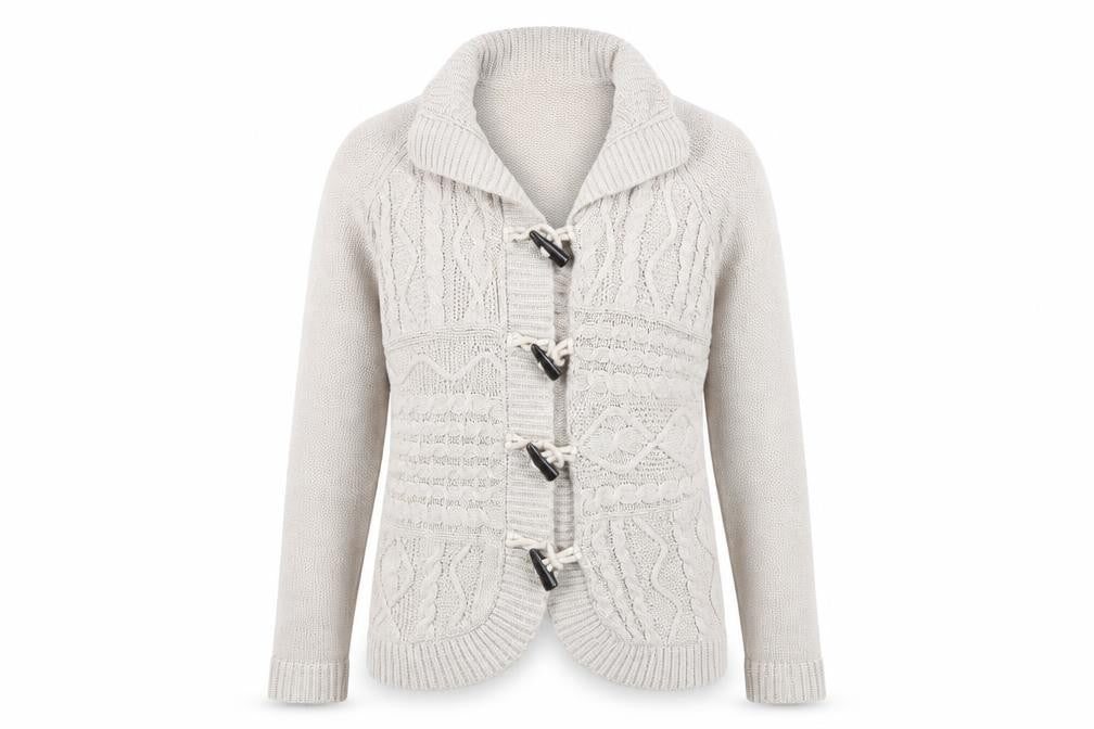 Womens UK Size 12 FatFace Beige Cardigan Jumper