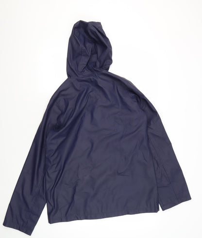 Womens UK Size 10 Firetrap Blue Rain Coat