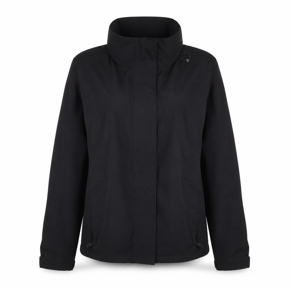 Womens UK Size S Crane Black Basic Jacket