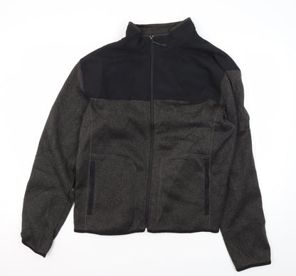Headland Men's Black Medium Polyester Basic Jacket