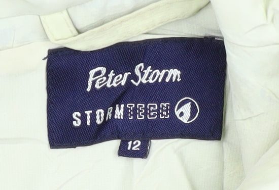 Womens UK Size 12 Peter Storm Grey Parka Coat
