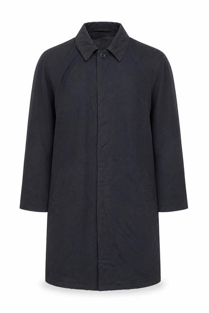 Mens UK Size 42 Austin Reed Black Overcoat