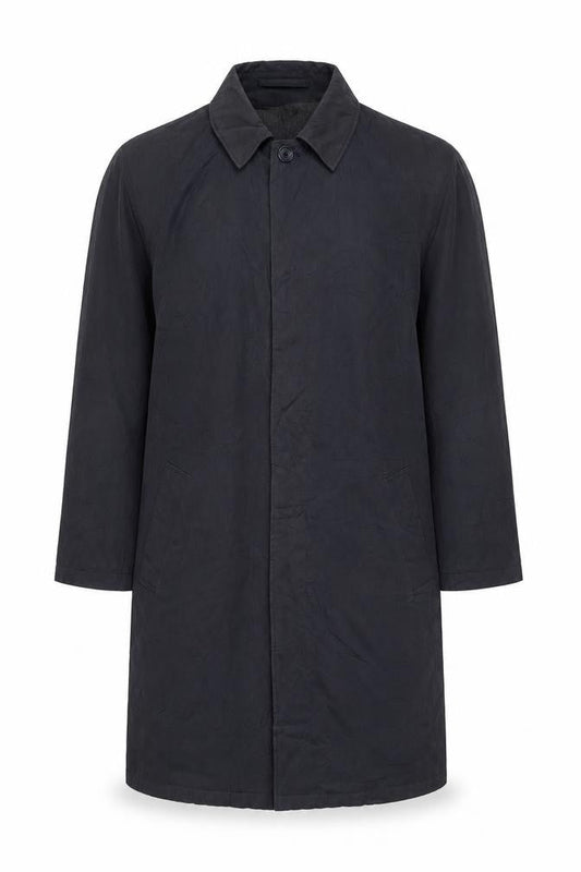 Mens UK Size 42 Austin Reed Black Overcoat