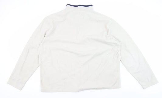 Mens UK Size 2XL atlas for men Ivory Pull-over Sweatshirt