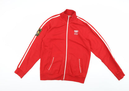 Ambrose & Jackson Red Men's Track Jacket M