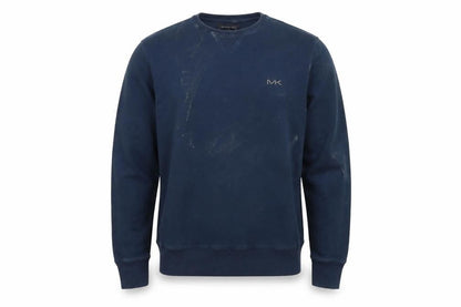 Mens UK Size L Michael Kors Blue Pullover Sweatshirt