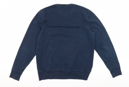 Mens UK Size L Michael Kors Blue Pullover Sweatshirt