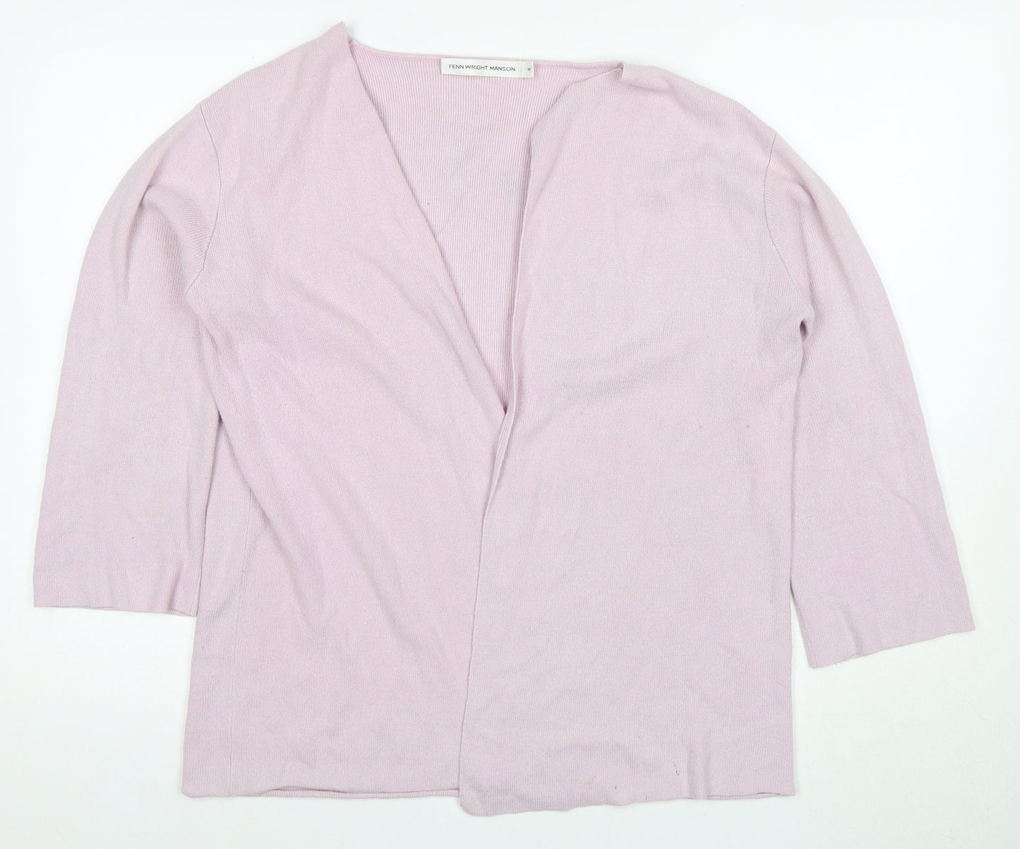 Womens UK Size M Fenn Wright Manson Pink Cardigan Jumper