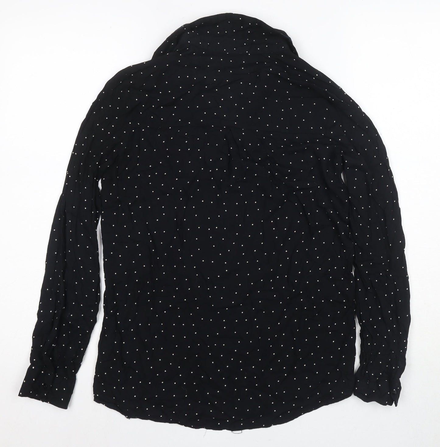 Womens UK Size XS Pimkie Black  Button-Up