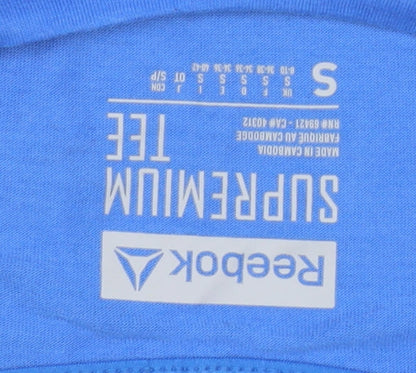 Reebok Women's Blue Sleeveless T-Shirt, Size S
