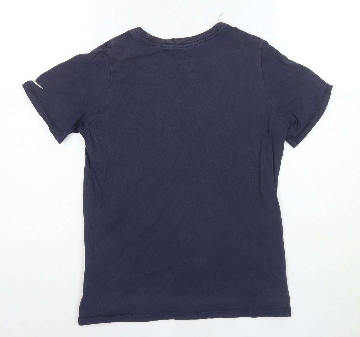Nike Unisex Kids Blue Athletic T-Shirt, Size L, Lightweight