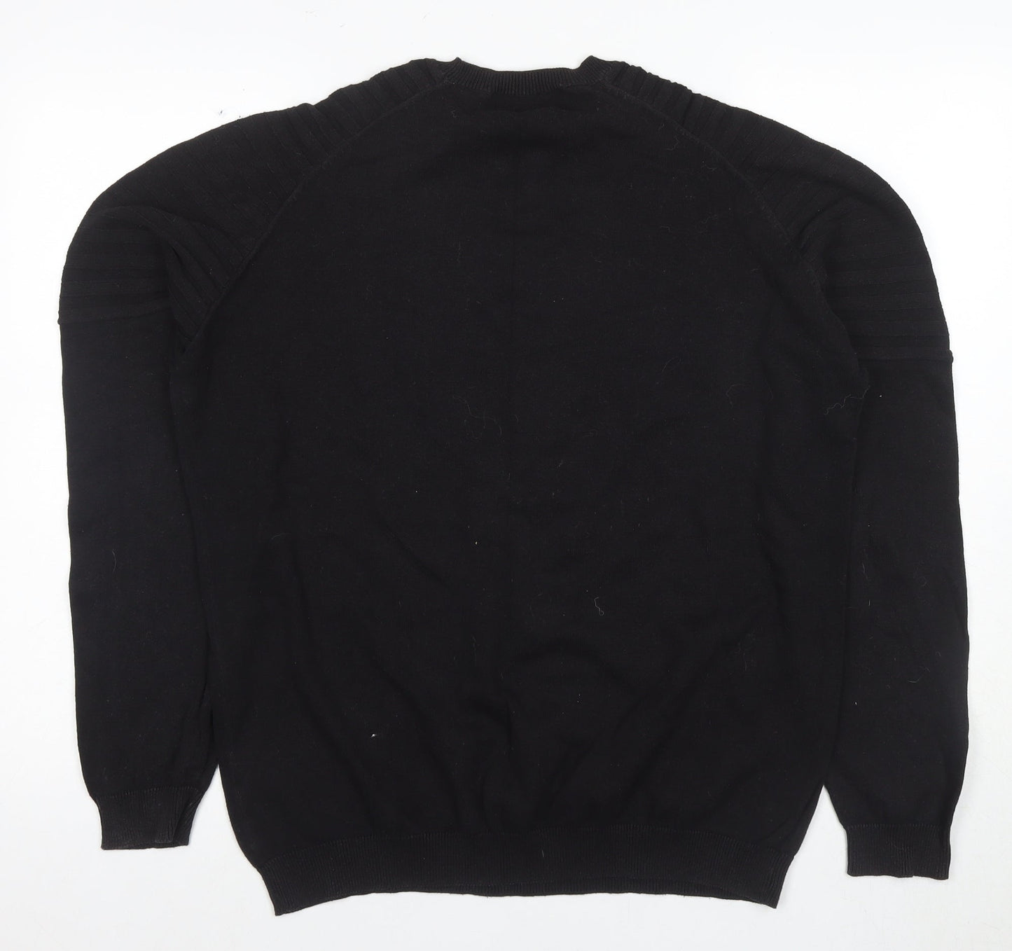 Firetrap Men's Black XL Pullover Jumper