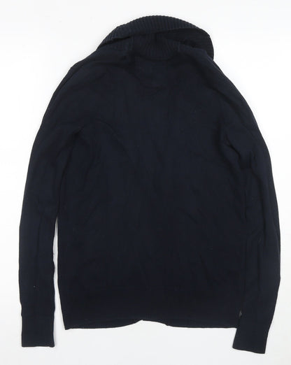 Womens UK Size S Hollister Black Cardigan Jumper