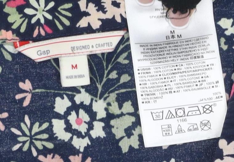 Gap Women's Multicoloured A-Line Floral Dress M