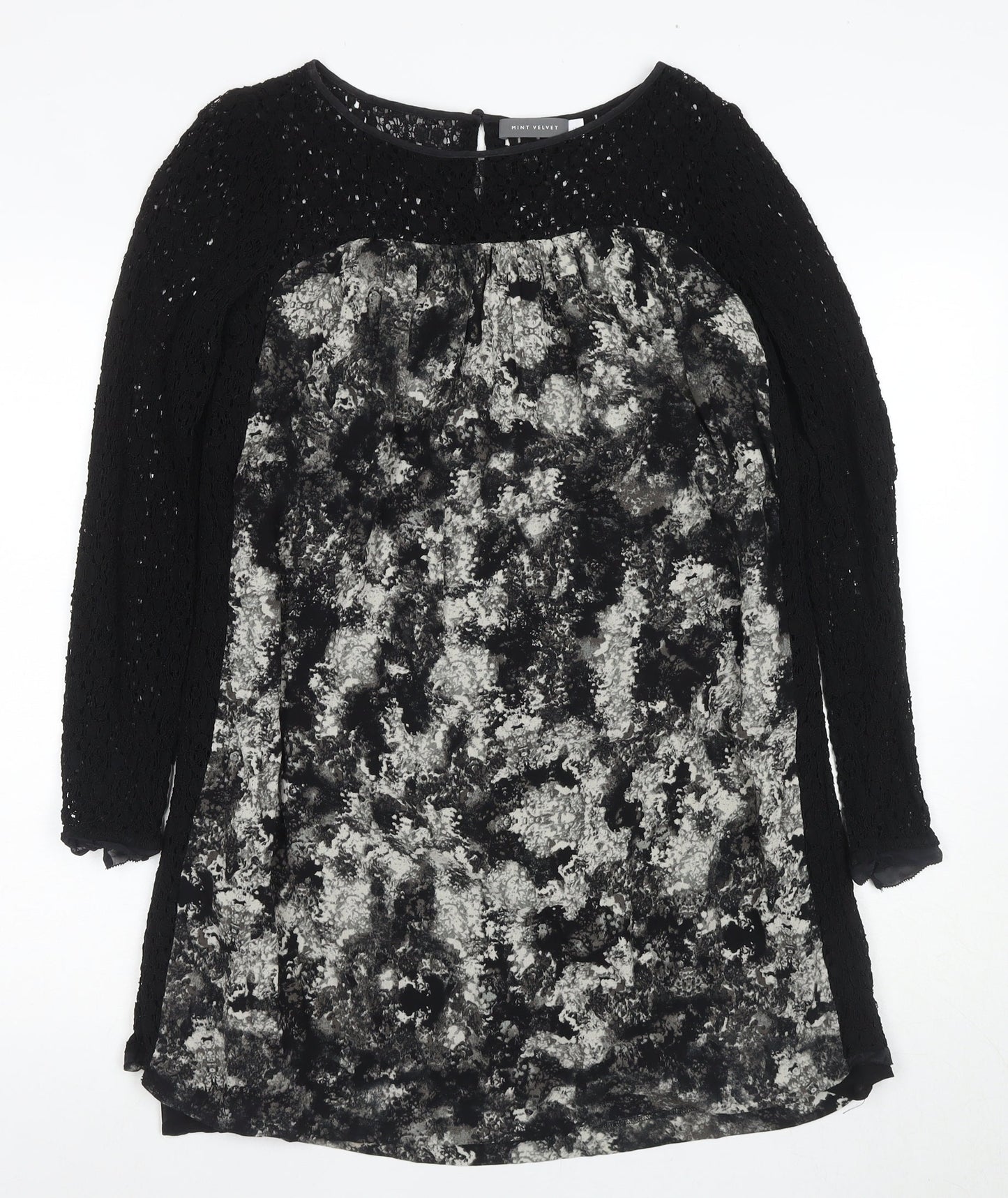 Mint Velvet Women's Black Shift Dress Size 12