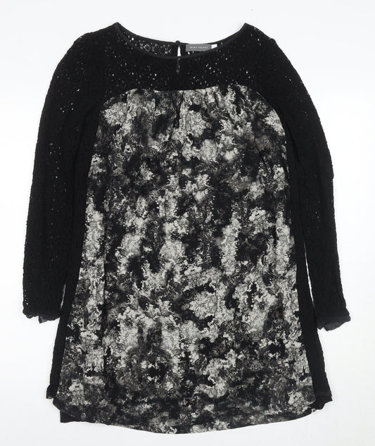 Mint Velvet Women's Black Shift Dress Size 12