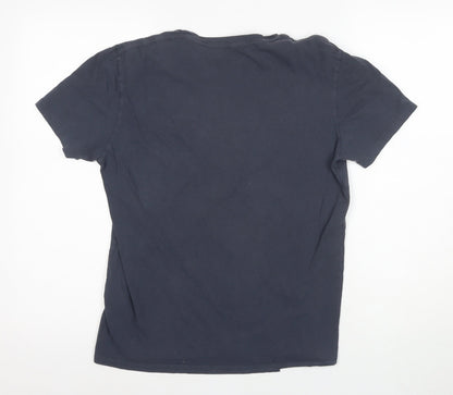 Mens UK Size S AllSaints Black  T-Shirt