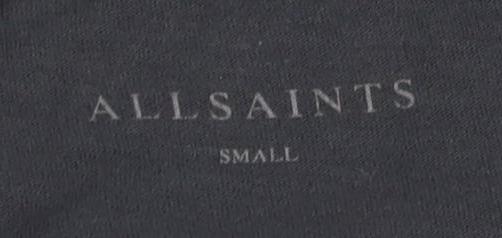 Mens UK Size S AllSaints Black  T-Shirt